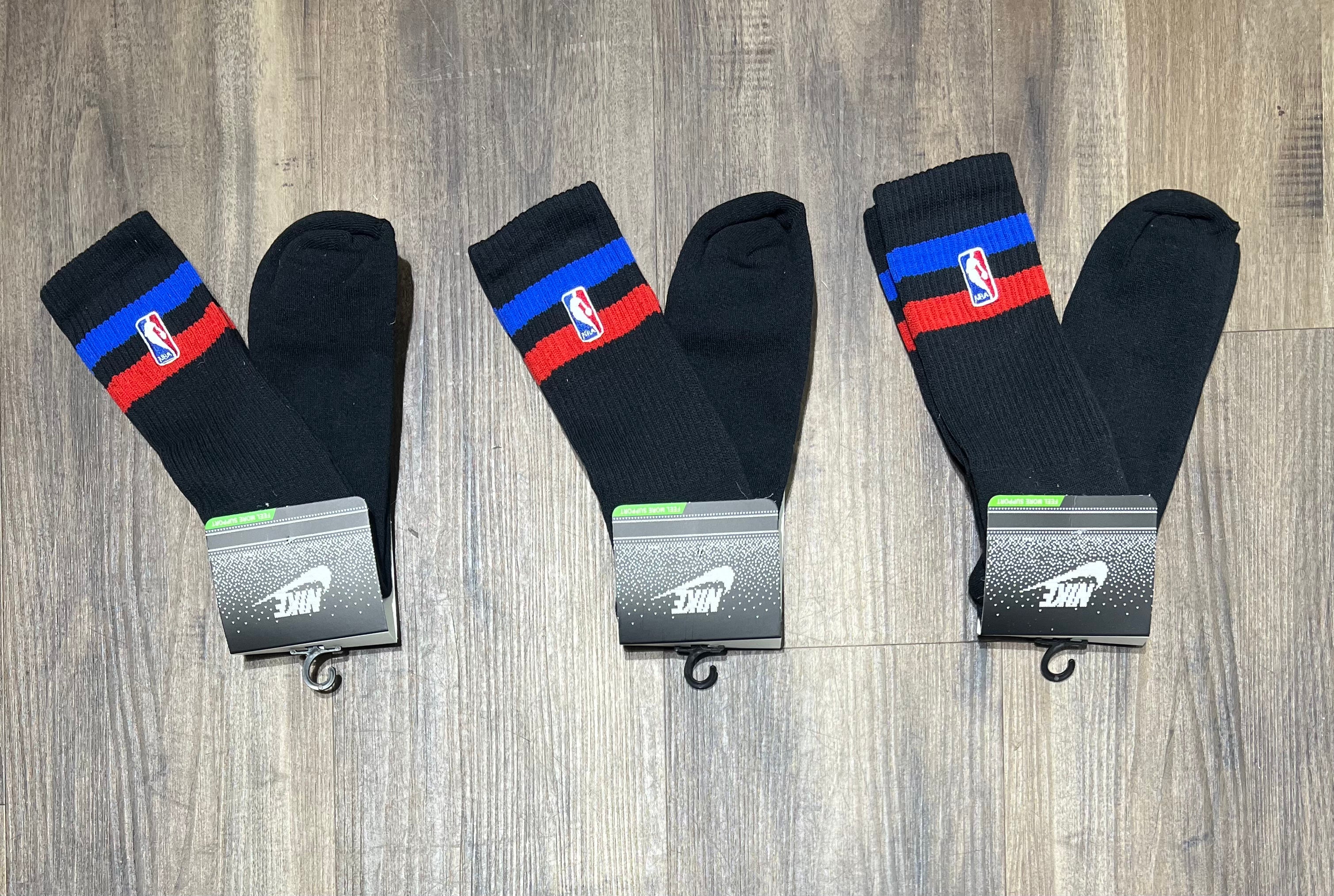 Kit 3 Pares de Meias Masculinas NBA – Esportivas Inspiradas no Basquete