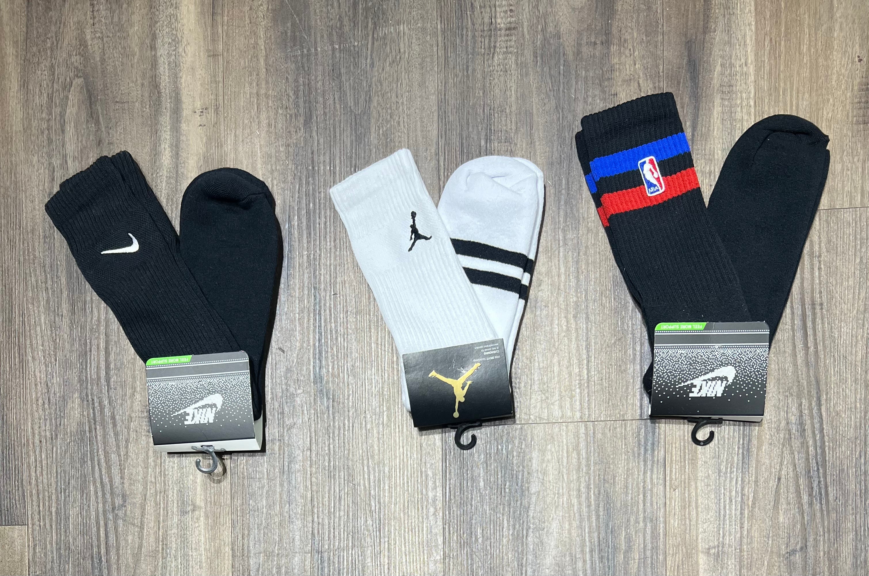 Kit com 3 pares de meias de alta qualidade