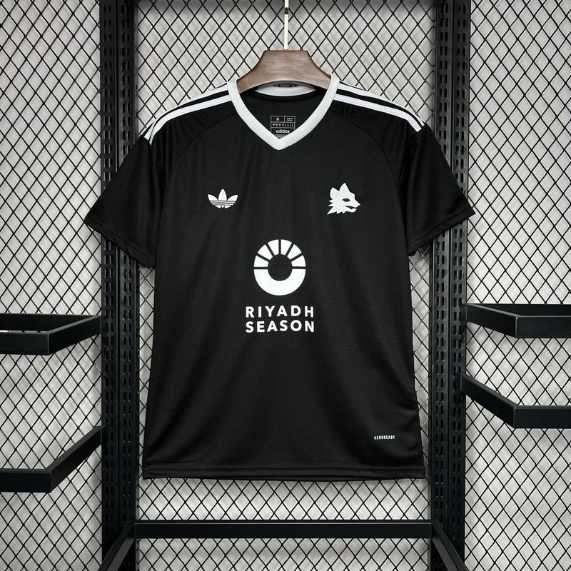 Camisa de Treino da  Roma 24/25 - Preto