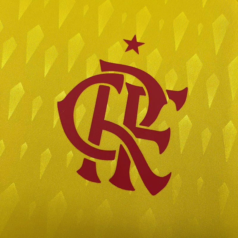 Camisa de Goleiro Flamengo 24/25 - Amarela
