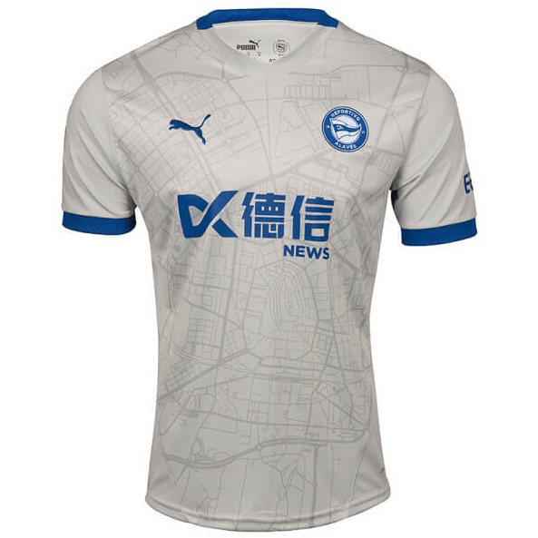 Camisa do Alavés I 24/25 Cinza
