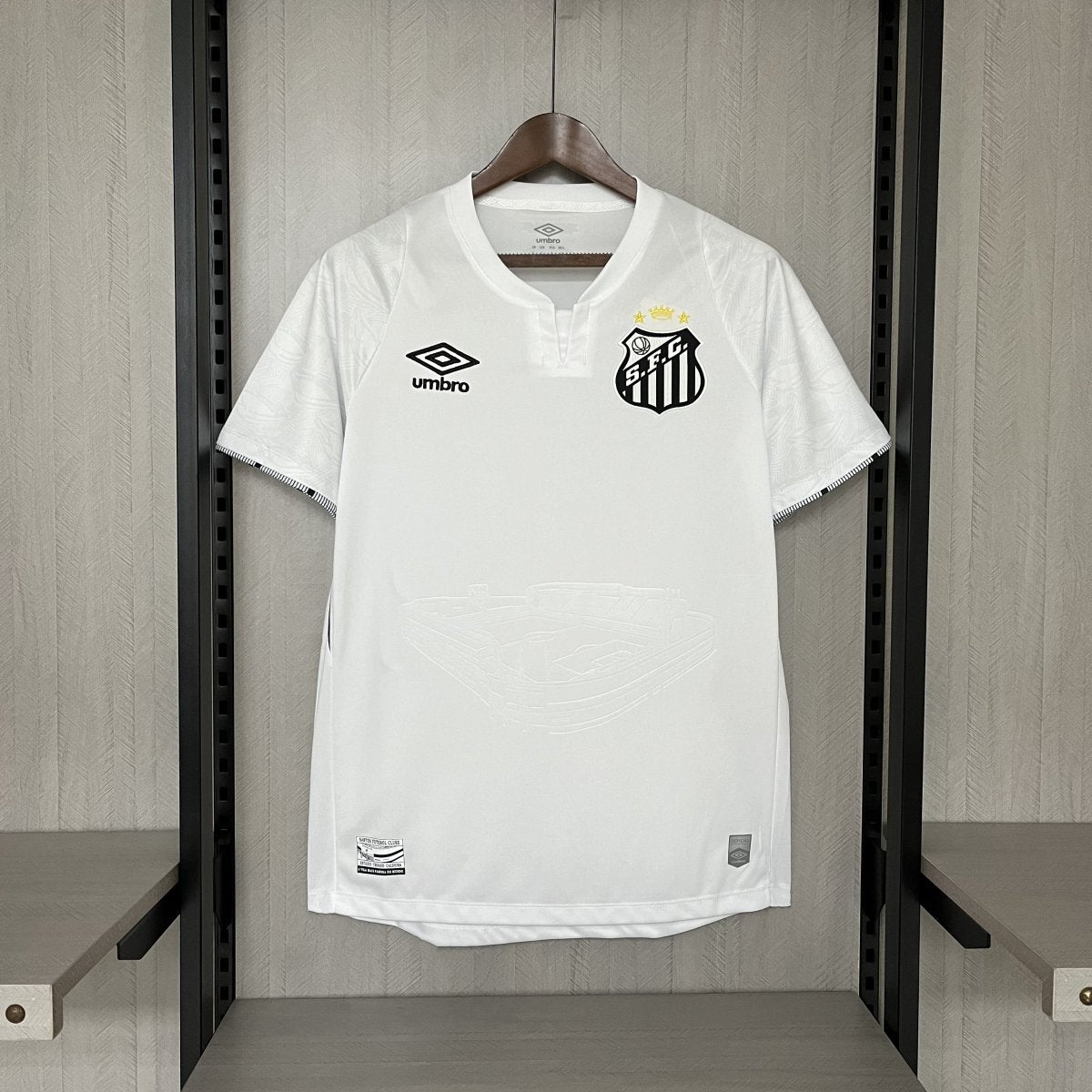 Camisa do Santos 24/25 Branca (Neymar JR 10 Incluso)