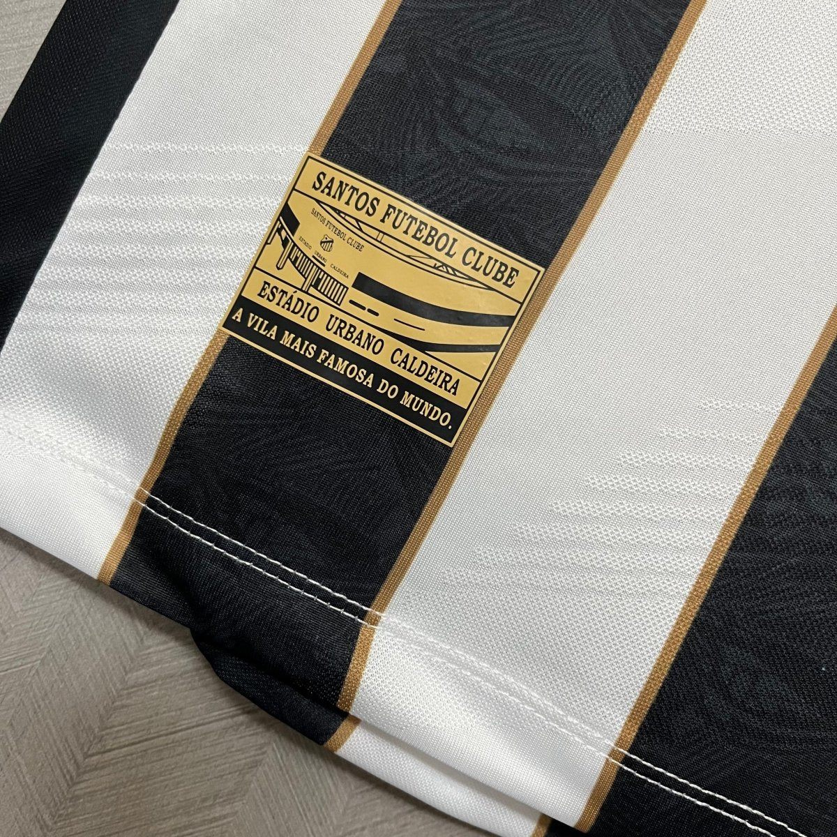 Camisa do Santos 24/25 Preta e Branca (Neymar JR 10 Incluso)