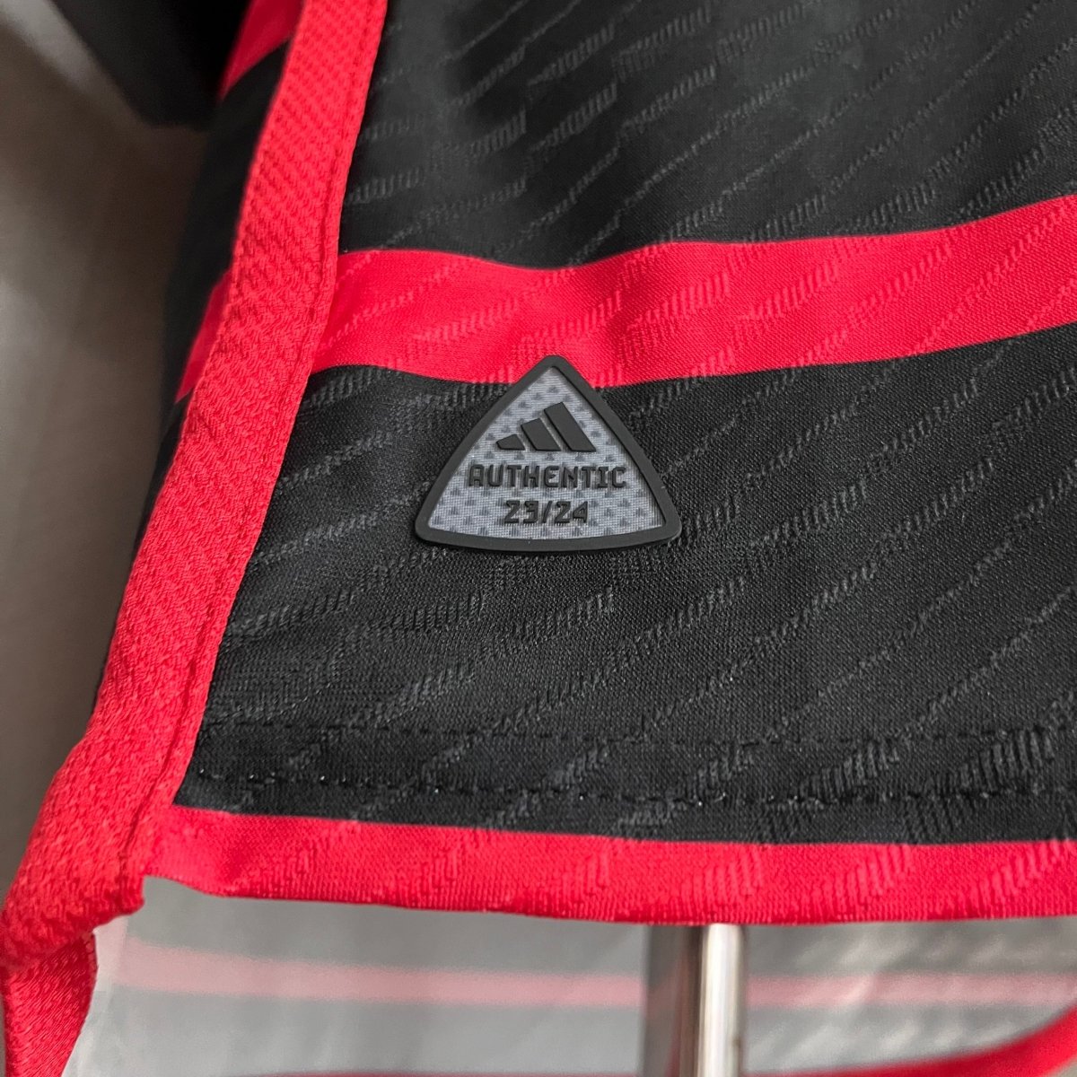 Camisa Flamengo I 24/25 s/n° Jogador Adidas Masculina - Vermelho+Preto