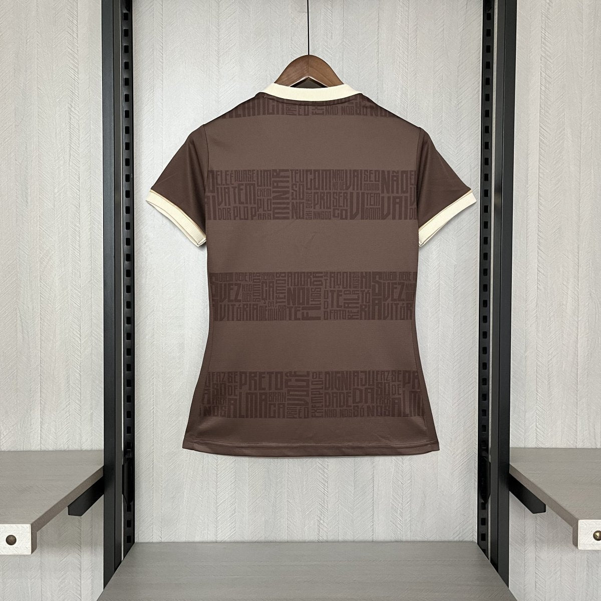 Camisa Flamengo Identidade - Marrom - (Feminina)