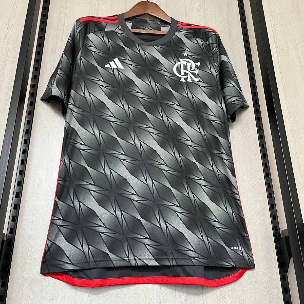 Camisa Flamengo III 24/25 Adidas Masculina - Cinza