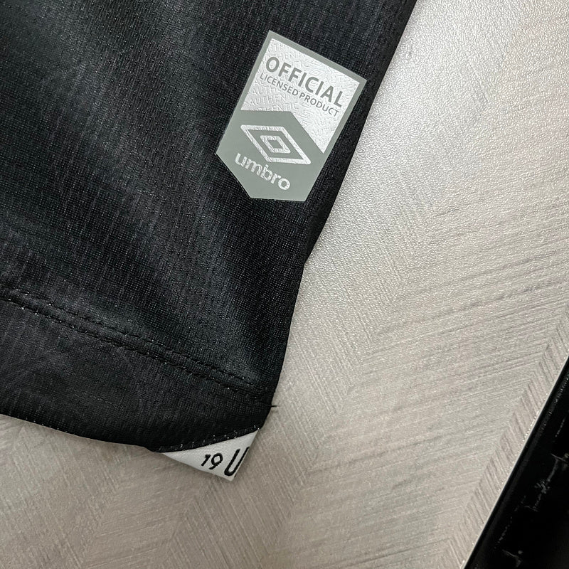 Camisa Grêmio III 24/25  Torcedor Umbro Masculina - Preto+Branco