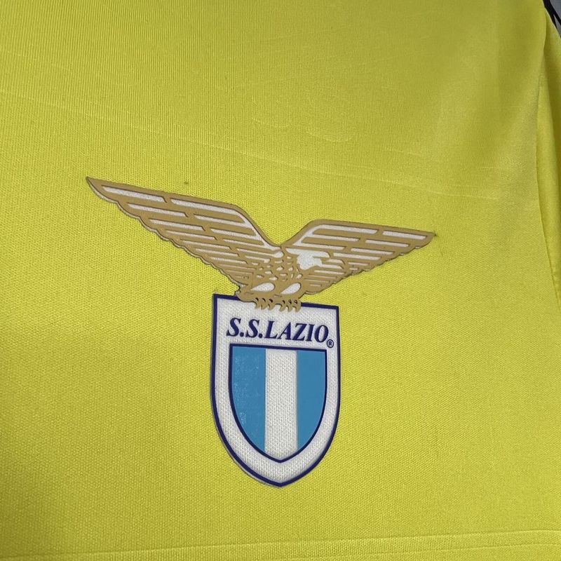 Camisa Lazio  III 24/25 Mizuno - Amarelo