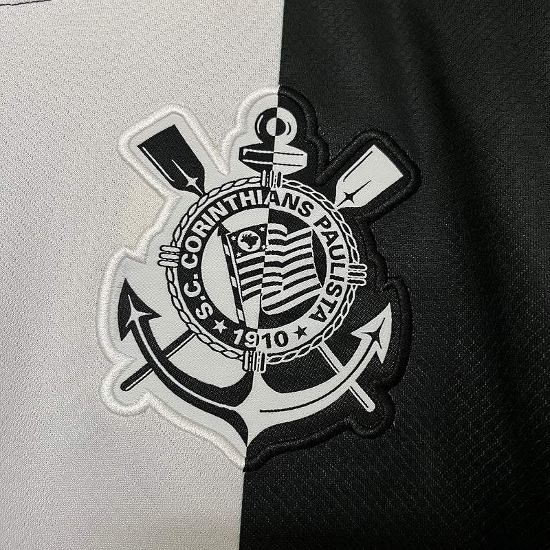 Camisa Nike Corinthians  III 24/25 - Preta e Branca