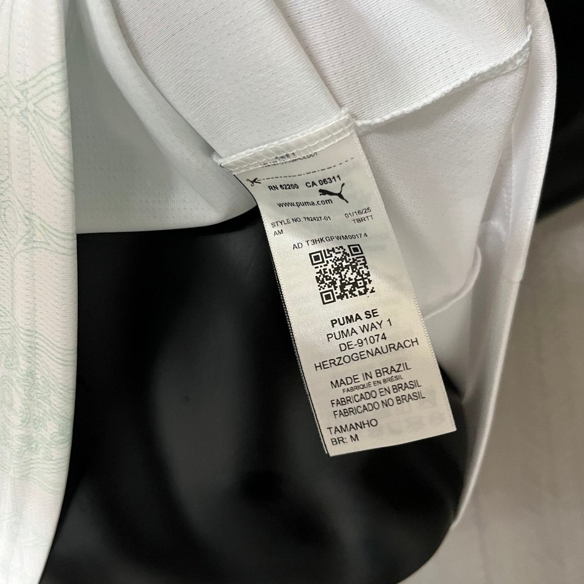 Camisa Palmeiras AWAY 2025 - Branca - Jogador