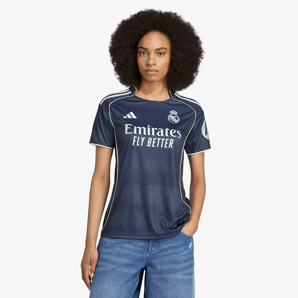 Camisa Real Madrid II Adidas 2025/26 - (Feminina)
