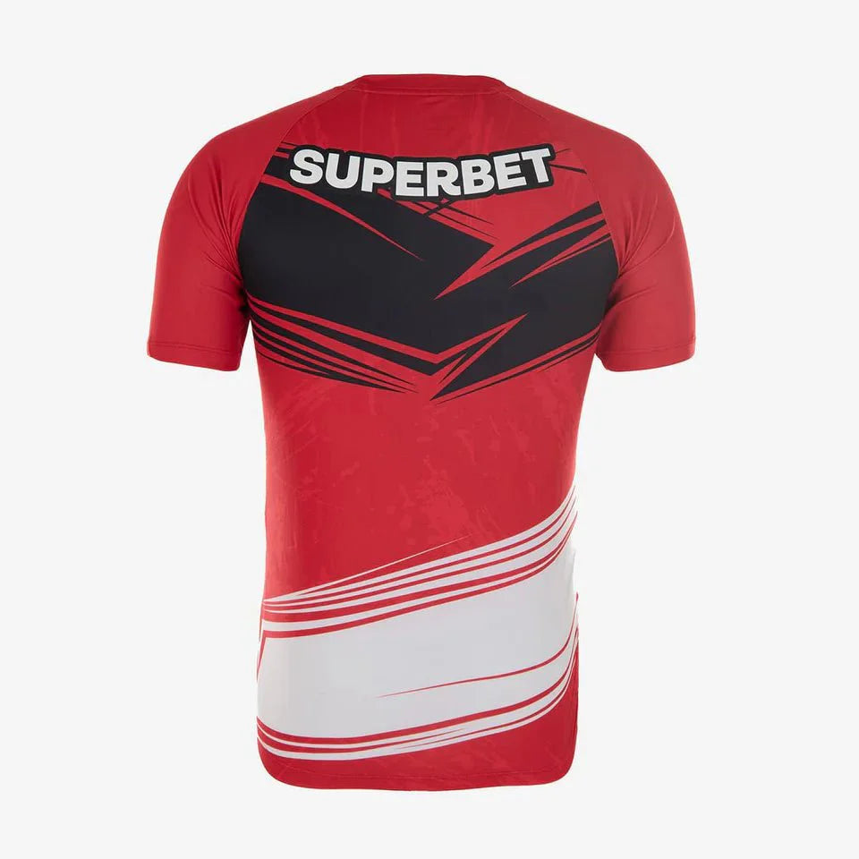 Camisa São Paulo 2025/26 s/n° Goleiro New Balance Masculina - Vermelho+Preto