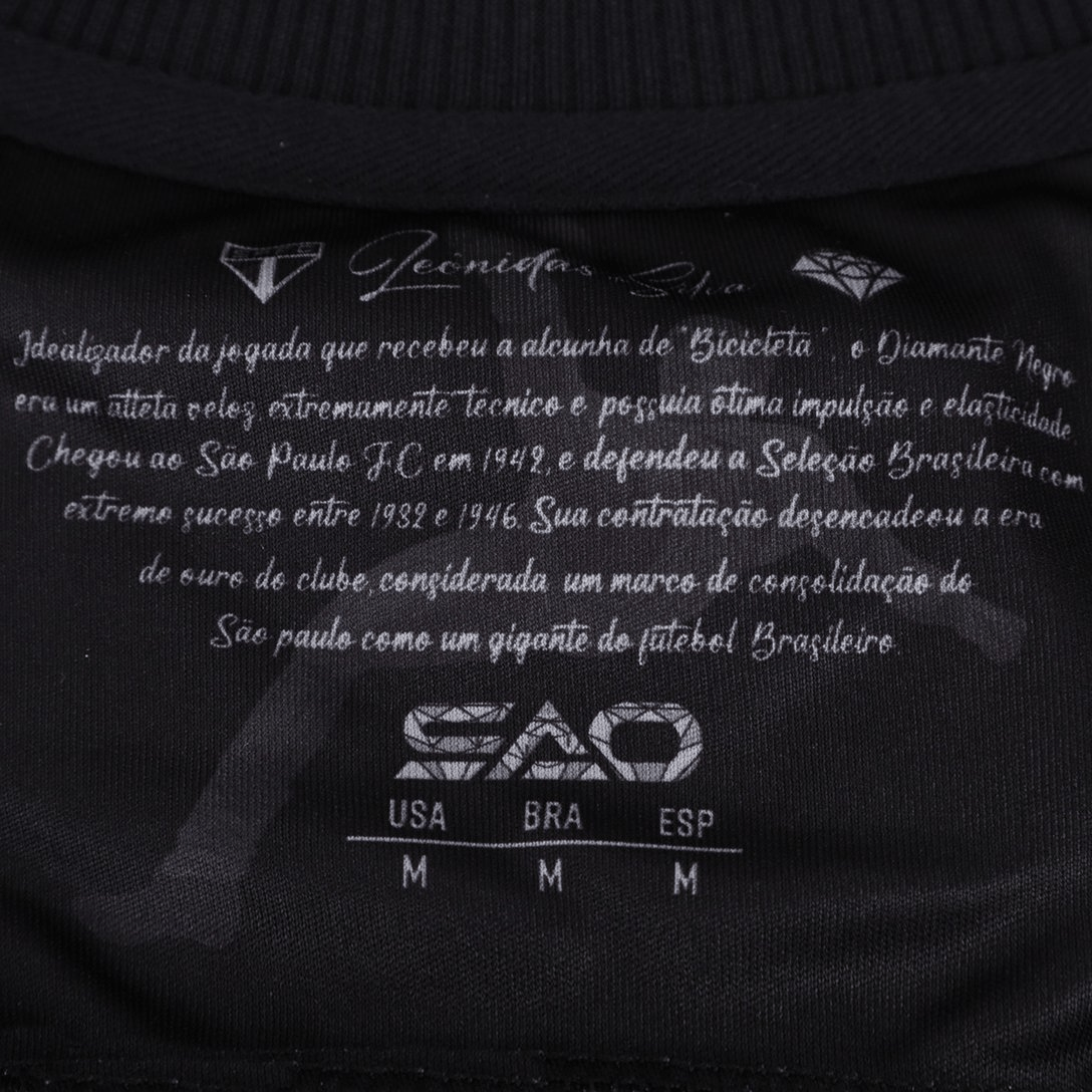 Camisa São Paulo Consciência Negra - Leônidas Diamante Negro 24/25