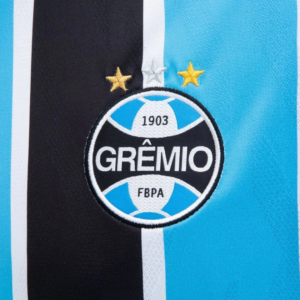Camisa Umbro Grêmio 2025/26 I Manga Longa Patrocinio
