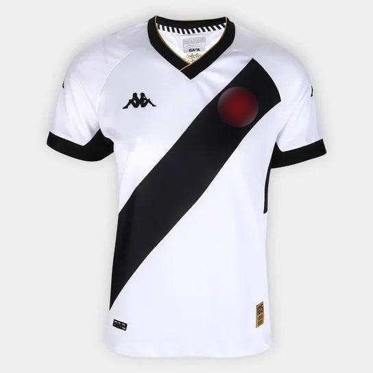 Camisa Vasco Feminino I 23/24 Kappa - Branca com Listra Preta