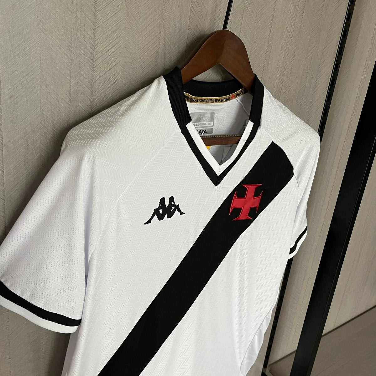 Camisa Vasco I 2025  Kappa Masculina - Branca
