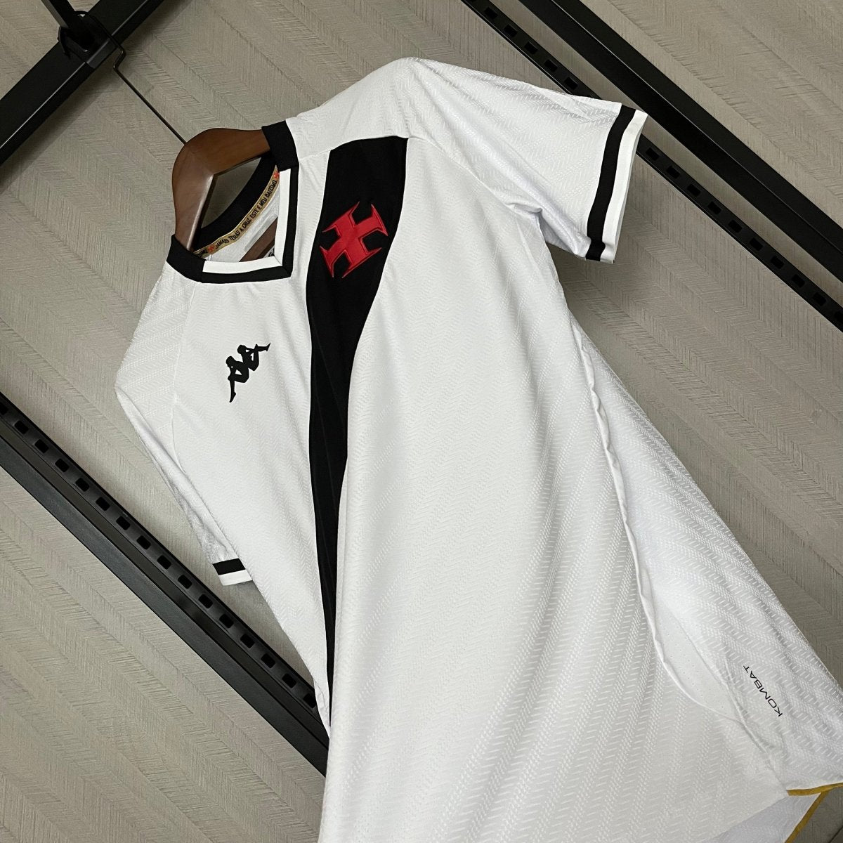Camisa Vasco I 2025  Kappa Masculina - Branca