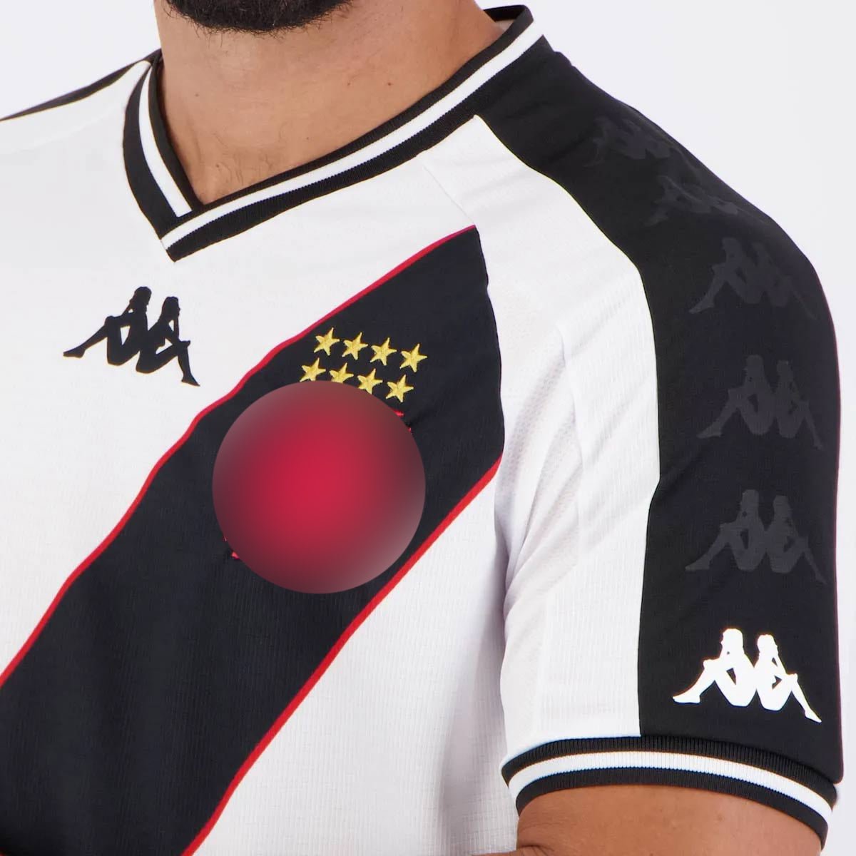 Camisa Vasco I 24/25  Kappa Masculina - Branca COUTINHO #11