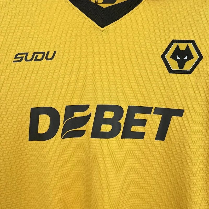 Camisa Wolves I 2025  Castore - Amarelo