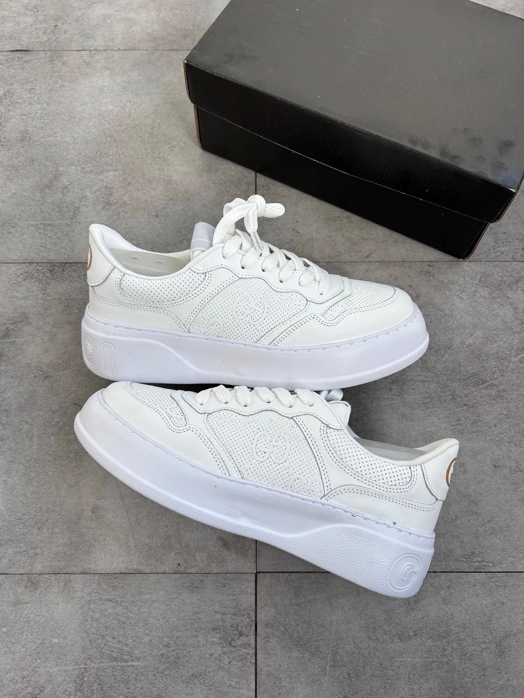 Gucci Plataforma Branco