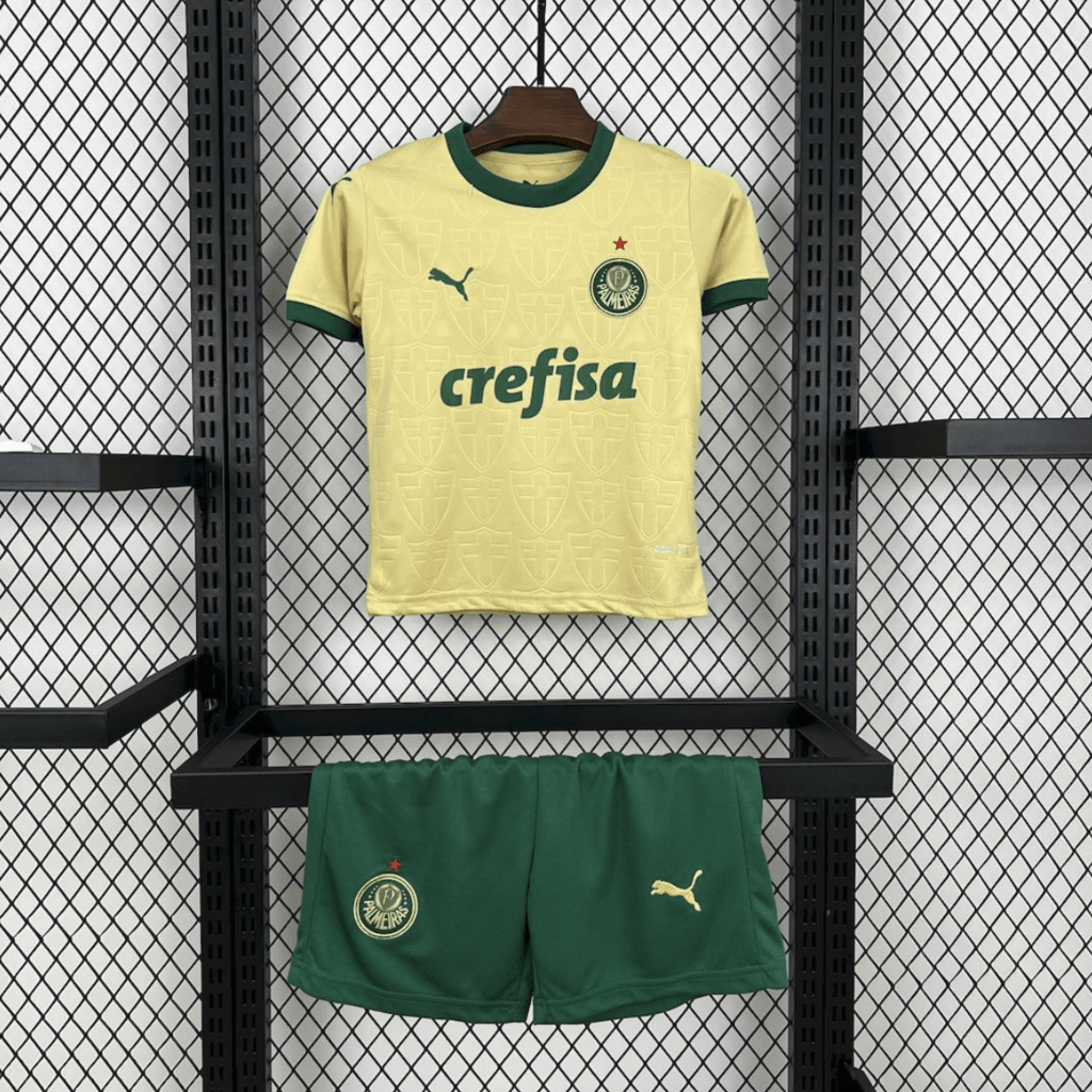 Kit Infantil Palmeiras 2024 - Dourado