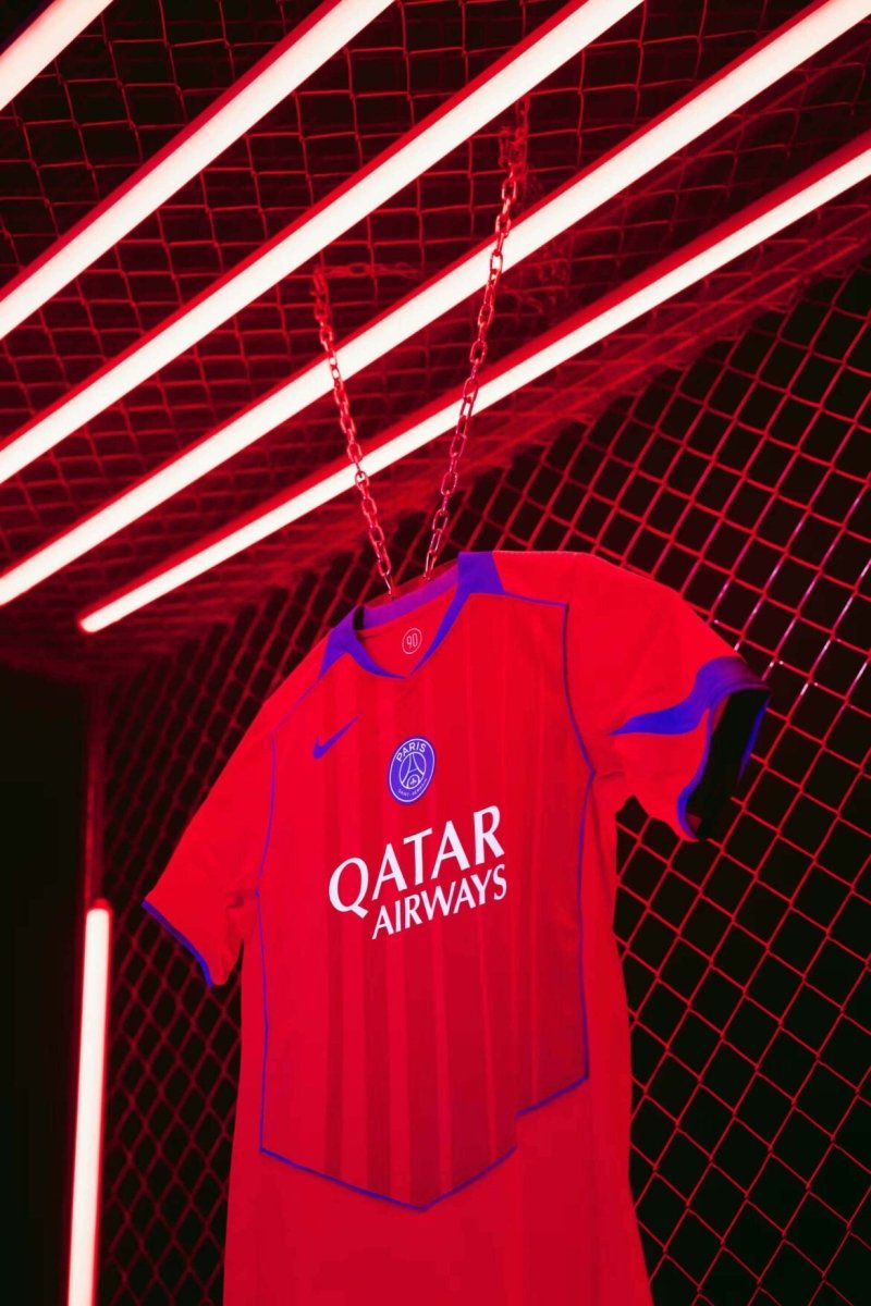Camisa do Paris saint germain 2025/26 II Vermelha - Jogador